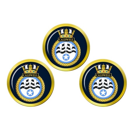 HMS Caldwell, Royal Navy Golf Ball Markers