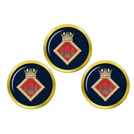 HMS Calliope, Royal Navy Golf Ball Markers