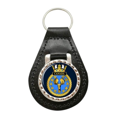 HMS Canada, Royal Navy Leather Key Fob