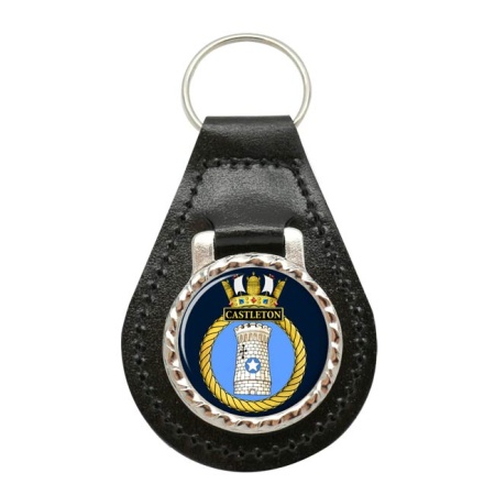 HMS Castleton, Royal Navy Leather Key Fob