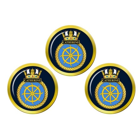 HMS Catherine, Royal Navy Golf Ball Markers