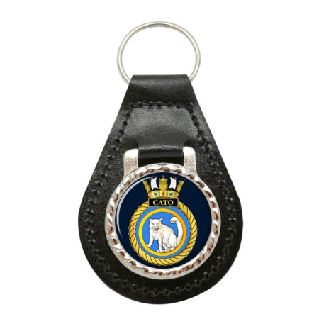 HMS Cato, Royal Navy Leather Key Fob