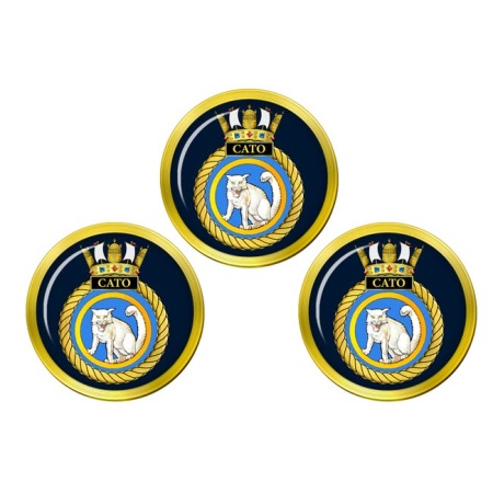 HMS Cato, Royal Navy Golf Ball Markers