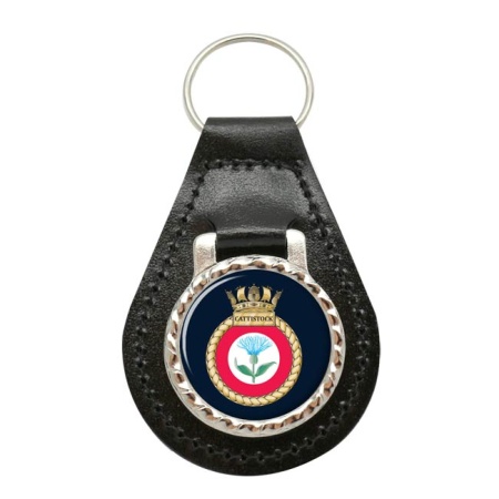 HMS Cattistock, Royal Navy Leather Key Fob