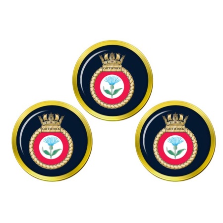 HMS Cattistock, Royal Navy Golf Ball Markers