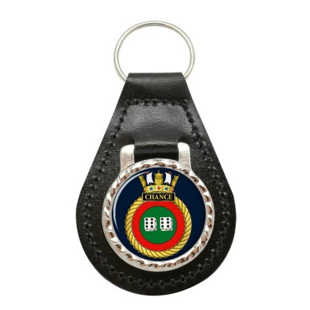 HMS Chance, Royal Navy Leather Key Fob