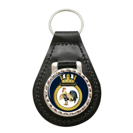 HMS Chanticleer, Royal Navy Leather Key Fob