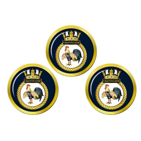 HMS Chanticleer, Royal Navy Golf Ball Markers