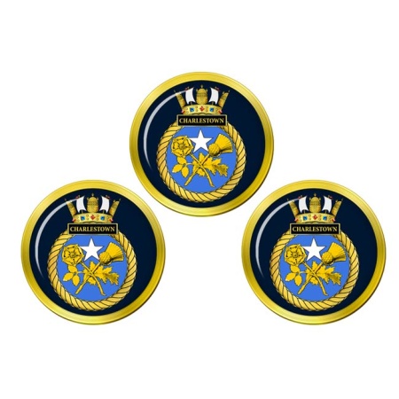 HMS Charlestown, Royal Navy Golf Ball Markers