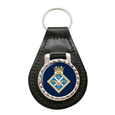 HMS Clyde Establishment, Royal Navy Leather Key Fob