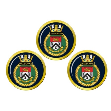 HMS Collingwood (Ship), Royal Navy Golf Ball Markers