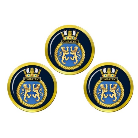 HMS Combatant, Royal Navy Golf Ball Markers