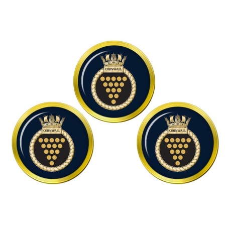 HMS Cornwall, Royal Navy Golf Ball Markers