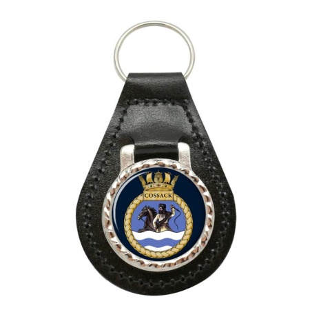 HMS Cossack, Royal Navy Leather Key Fob