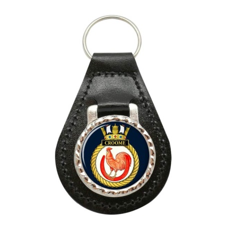 HMS Croome, Royal Navy Leather Key Fob