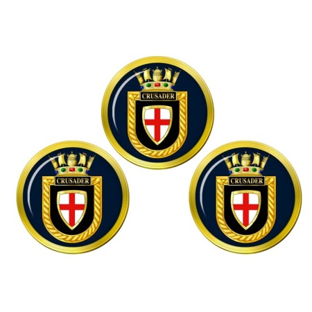 HMS Crusader, Royal Navy Golf Ball Markers