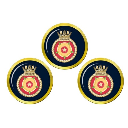 HMS Cumberland, Royal Navy Golf Ball Markers