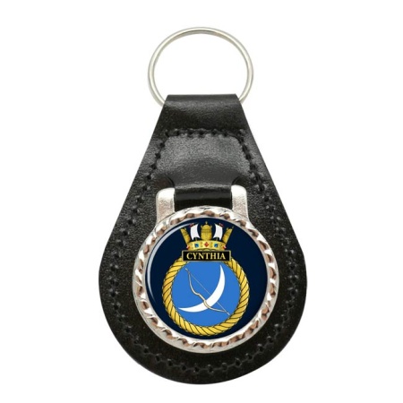 HMS Cynthia, Royal Navy Leather Key Fob