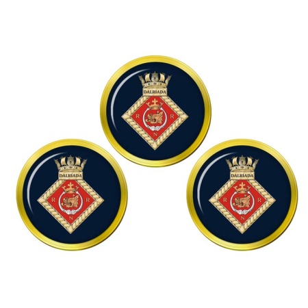 HMS Dalriada, Royal Navy Golf Ball Markers