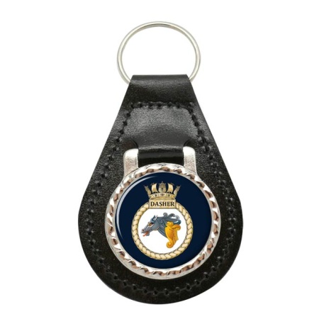 HMS Dasher, Royal Navy Leather Key Fob