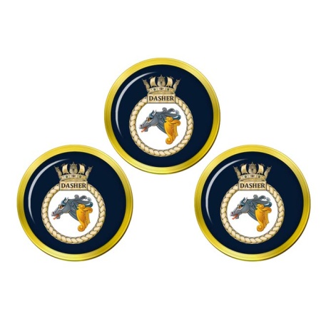 HMS Dasher, Royal Navy Golf Ball Markers