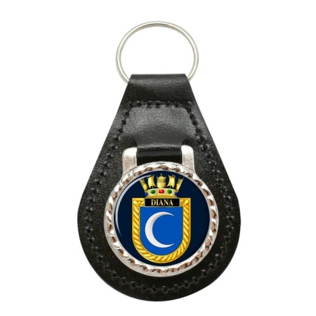 HMS Diana, Royal Navy Leather Key Fob