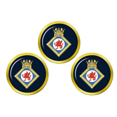 HMS Drake, Royal Navy Golf Ball Markers