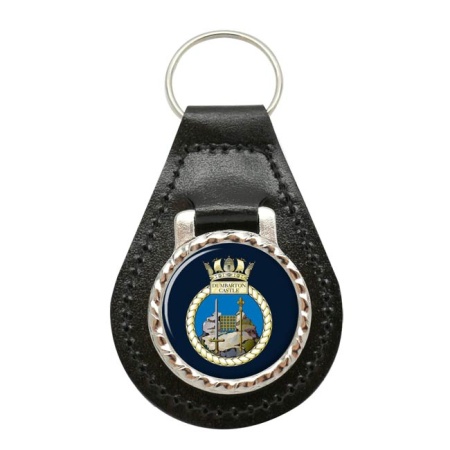 HMS Dumbarton Castle, Royal Navy Leather Key Fob