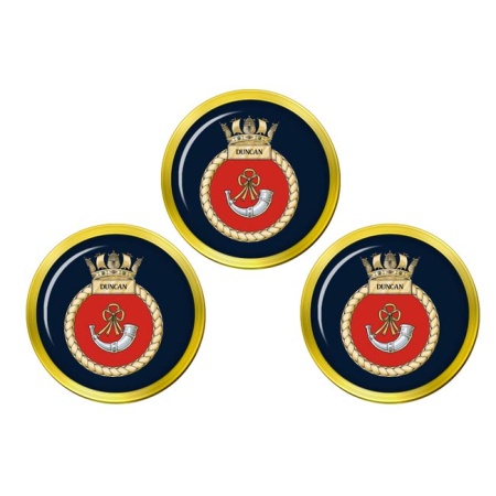 HMS Duncan, Royal Navy Golf Ball Markers