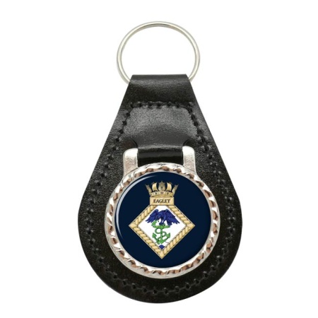 HMS Eaglet, Royal Navy Leather Key Fob