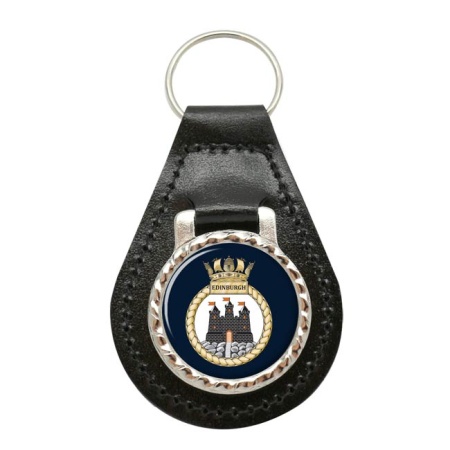 HMS Edinburgh, Royal Navy Leather Key Fob