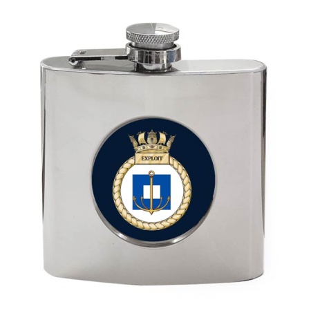 HMS Exploit, Royal Navy Hip Flask