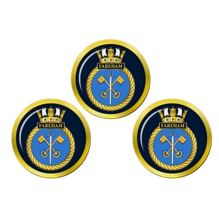 HMS Fareham, Royal Navy Golf Ball Markers