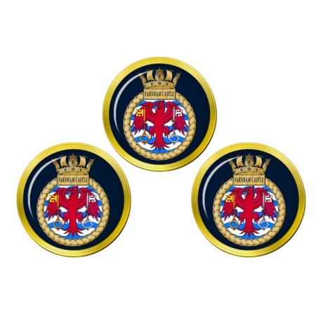 HMS Farnham Castle, Royal Navy Golf Ball Markers