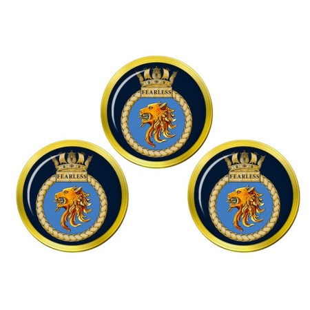 HMS Fearless, Royal Navy Golf Ball Markers