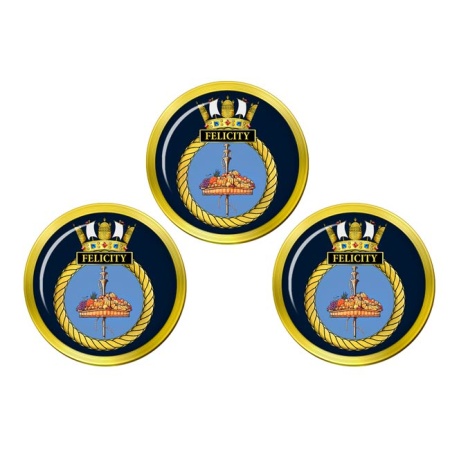 HMS Felicity, Royal Navy Golf Ball Markers