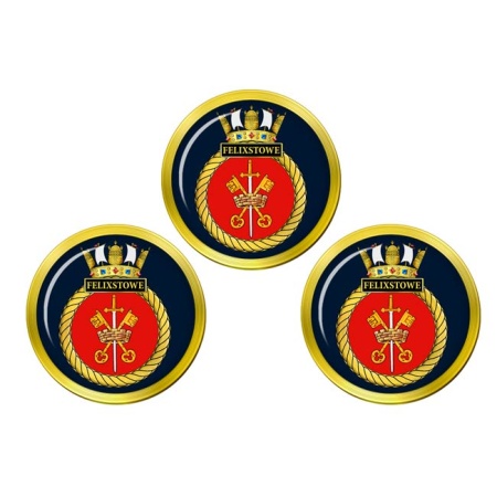 HMS Felixstowe, Royal Navy Golf Ball Markers