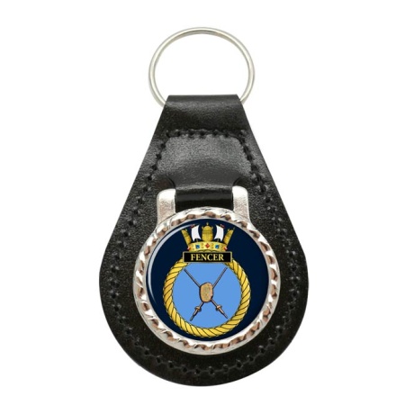 HMS Fencer, Royal Navy Leather Key Fob