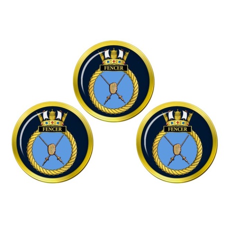 HMS Fencer, Royal Navy Golf Ball Markers