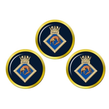 HMS Ferret, Royal Navy Golf Ball Markers