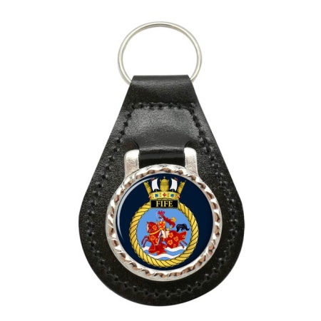 HMS Fife, Royal Navy Leather Key Fob