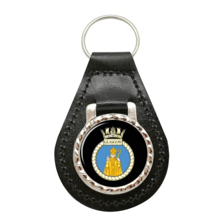 HMS Glasgow, Royal Navy Leather Key Fob