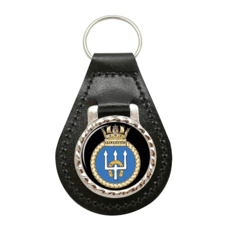 HMS Gloucester, Royal Navy Leather Key Fob