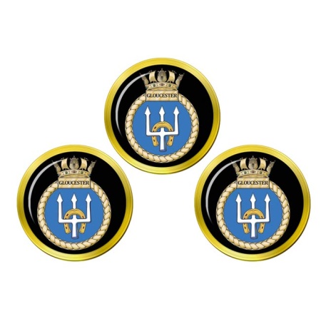 HMS Gloucester, Royal Navy Golf Ball Markers