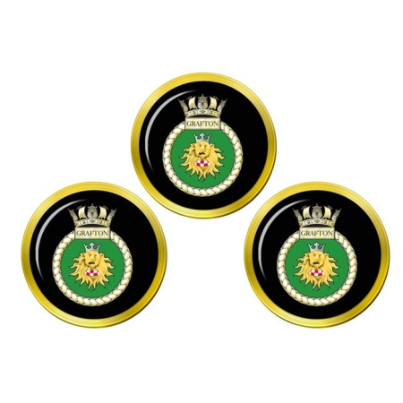 HMS Grafton, Royal Navy Golf Ball Markers