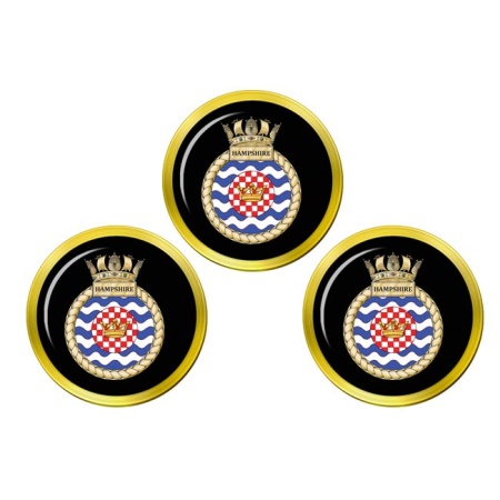 HMS Hampshire, Royal Navy Golf Ball Markers