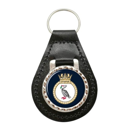 HMS Liverpool, Royal Navy Leather Key Fob