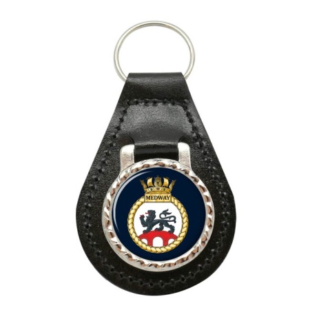 HMS Medway, Royal Navy Leather Key Fob