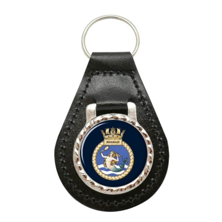 HMS Mermaid, Royal Navy Leather Key Fob