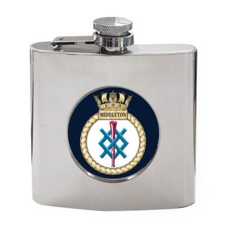 HMS Middleton, Royal Navy Hip Flask